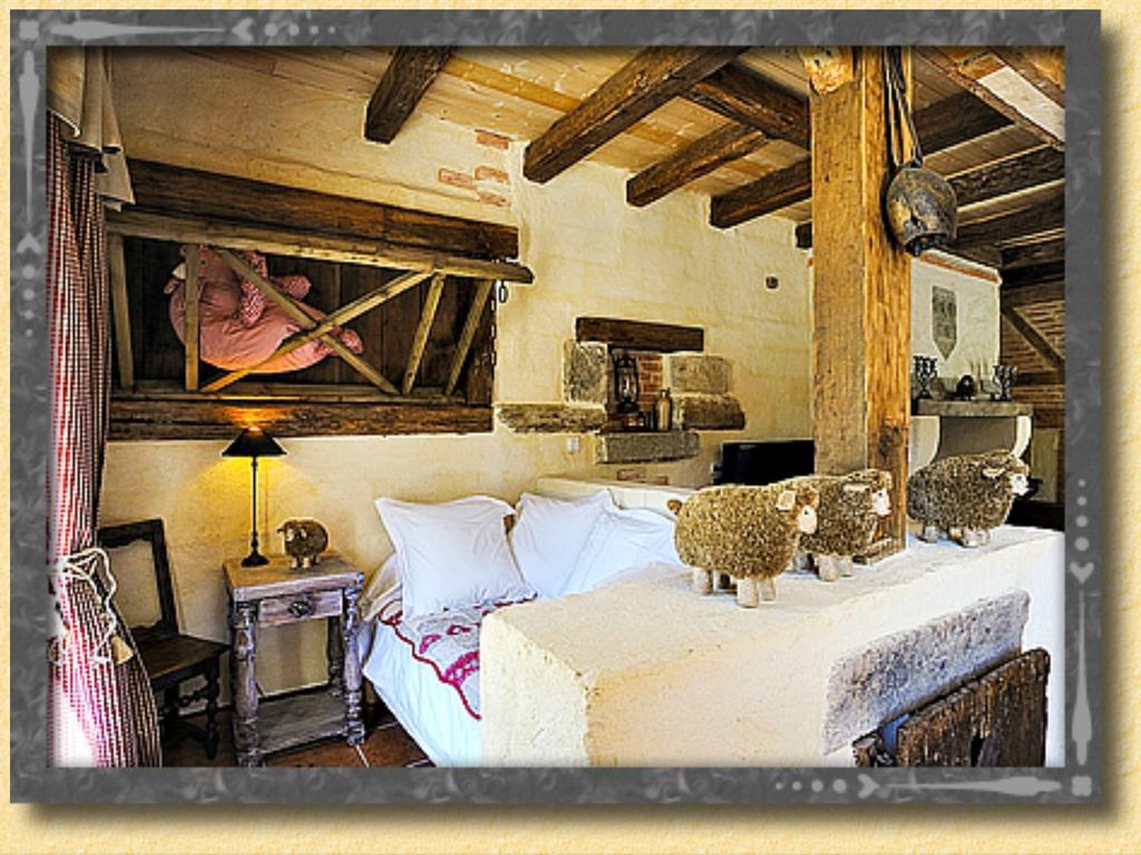 Aubergerie Sauzon Bagian luar foto